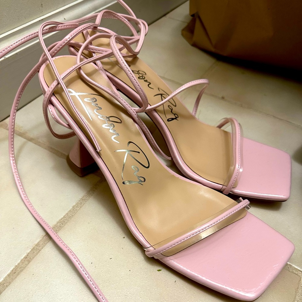 London Rag strappy sandal heel